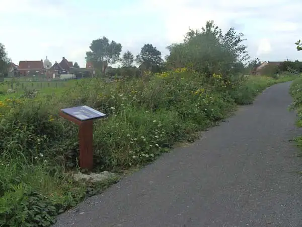 The Road to Passchendaele - Information board 